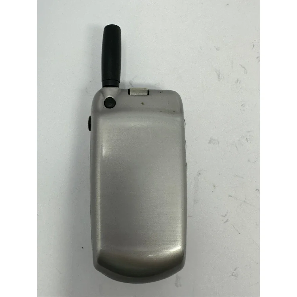 Motorola V60t - Silver (Cingular) Rare TDMA Flip Phone Y2K Vintage B0